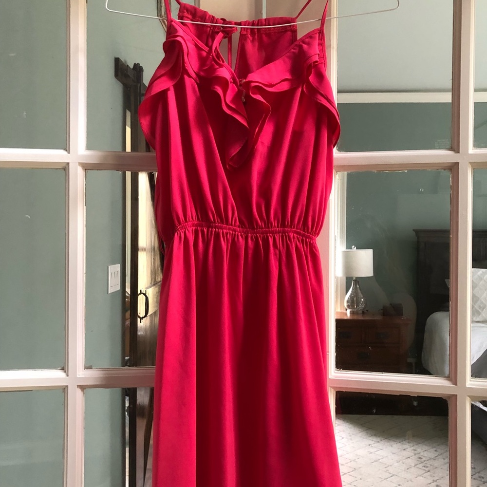 October sky pink sundress